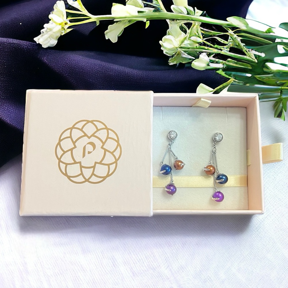 Sterling Silver Pearl Earrings